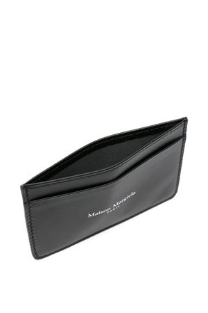 Black leather cardholder MAISON MARGIELA | SA2VX0006P8729H1145